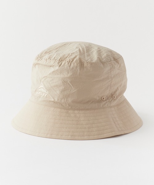 KELTY（ケルティ）の「KELTY/ケルティ ブランドロゴ ナイロンバケットハット（ハット・メンズ・ブラック/グレー/カーキ/ブルー・FREE）」の5枚目の写真