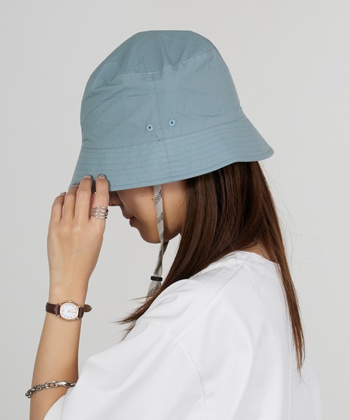 KELTY（ケルティ）の「KELTY/ケルティ ブランドロゴ ナイロンバケットハット（ハット・メンズ・ブラック/グレー/カーキ/ブルー・FREE）」の22枚目の写真