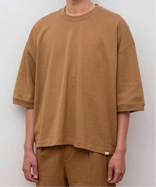 A blends（エイブレンズ）の「A blends ライトスウェットクルーネックS/S（スウェット・メンズ・モカ/カーキ/ブラック・LARGE/MEDIUM）」の2枚目の写真