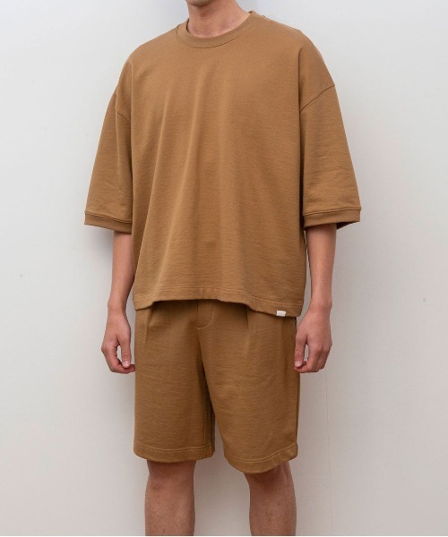 A blends（エイブレンズ）の「A blends ライトスウェットクルーネックS/S（スウェット・メンズ・モカ/カーキ/ブラック・LARGE/MEDIUM）」の9枚目の写真