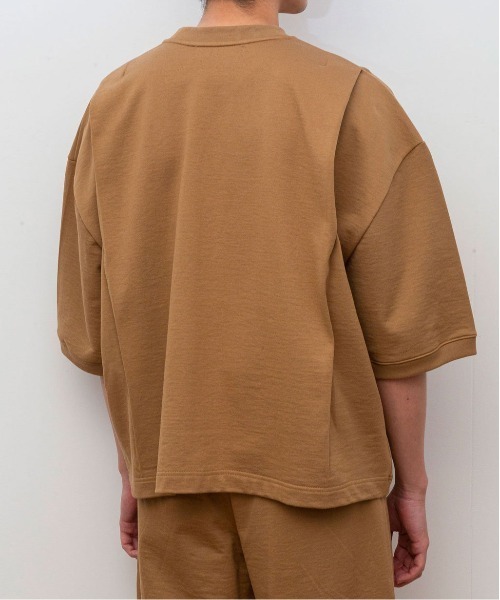 A blends（エイブレンズ）の「A blends ライトスウェットクルーネックS/S（スウェット・メンズ・モカ/カーキ/ブラック・LARGE/MEDIUM）」の11枚目の写真