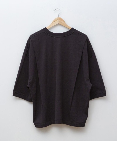 A blends（エイブレンズ）の「A blends ライトスウェットクルーネックS/S（スウェット・メンズ・モカ/カーキ/ブラック・LARGE/MEDIUM）」の7枚目の写真
