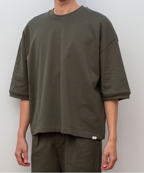 A blends（エイブレンズ）の「A blends ライトスウェットクルーネックS/S（スウェット・メンズ・モカ/カーキ/ブラック・LARGE/MEDIUM）」の18枚目の写真