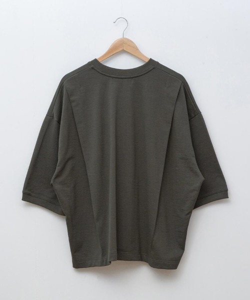 A blends（エイブレンズ）の「A blends ライトスウェットクルーネックS/S（スウェット・メンズ・モカ/カーキ/ブラック・LARGE/MEDIUM）」の20枚目の写真