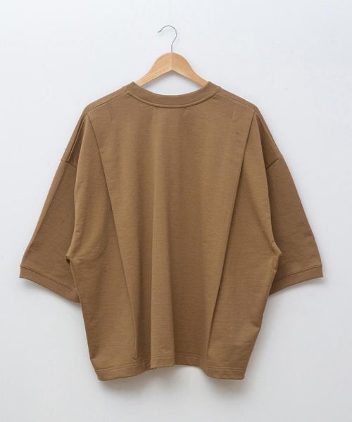 A blends（エイブレンズ）の「A blends ライトスウェットクルーネックS/S（スウェット・メンズ・モカ/カーキ/ブラック・LARGE/MEDIUM）」の13枚目の写真