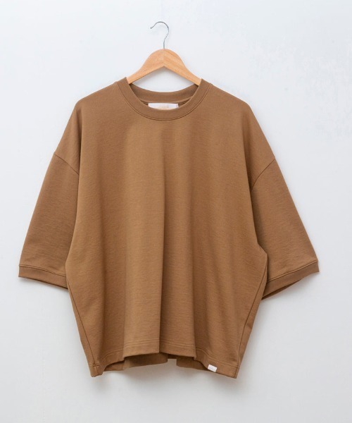 A blends（エイブレンズ）の「A blends ライトスウェットクルーネックS/S（スウェット・メンズ・モカ/カーキ/ブラック・LARGE/MEDIUM）」の12枚目の写真