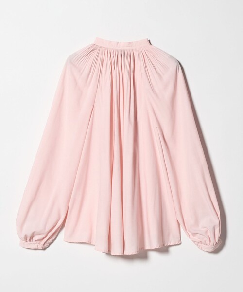 UNITED ARROWS(ユナイテッドアローズ)の「プリーツ ボリュームスリーブ ブラウス ‐ウォッシャブル‐(シャツ/ブラウス・レディース・ブラック/オフホワイト/ライトピンク・FREE)」の20枚目の写真