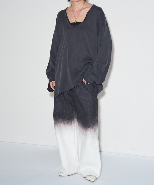 GRISE（グリーズ）の「《追加》GRISE5cmポインテッドレザーソフトウェッジパンプス（パンプス・レディース・ベージュ系その他/アイボリー/ブラック・25cm/24cm/23.5cm/22cm/23cm/22.5cm/24.5cm）」の10枚目の写真