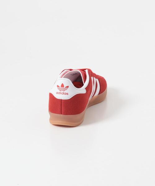 adidas(アディダス)の「adidas GAZELLE INDOOR C(KIDS)(スニーカー・キッズ・レッド・19.5/21.5/20.5)」の4枚目の写真