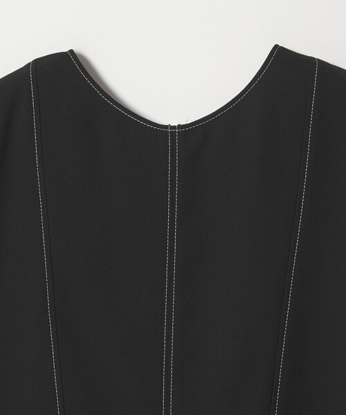 EMMEL REFINES（エメルリファインズ）の「＜EMMEL REFINES＞EM 2WAY ジップ ブラウス（シャツ/ブラウス・レディース・オフホワイト/ブラック/ライトグレー・FREE）」の10枚目の写真