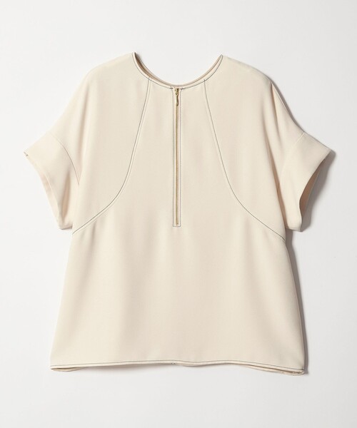 EMMEL REFINES（エメルリファインズ）の「＜EMMEL REFINES＞EM 2WAY ジップ ブラウス（シャツ/ブラウス・レディース・オフホワイト/ブラック/ライトグレー・FREE）」の12枚目の写真