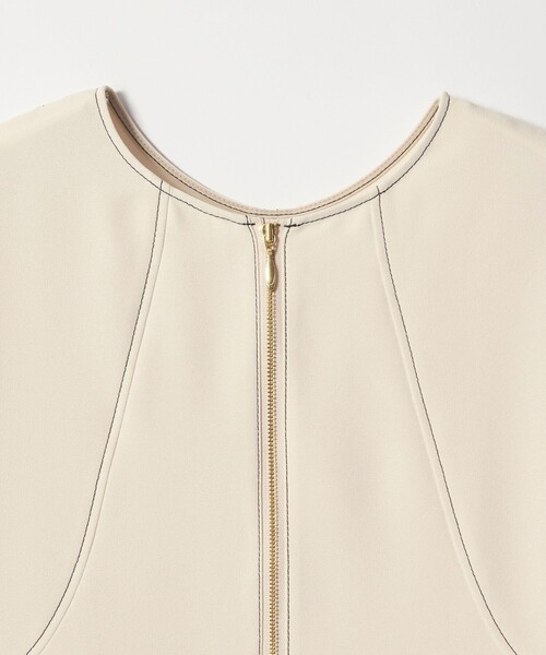 EMMEL REFINES（エメルリファインズ）の「＜EMMEL REFINES＞EM 2WAY ジップ ブラウス（シャツ/ブラウス・レディース・オフホワイト/ブラック/ライトグレー・FREE）」の14枚目の写真