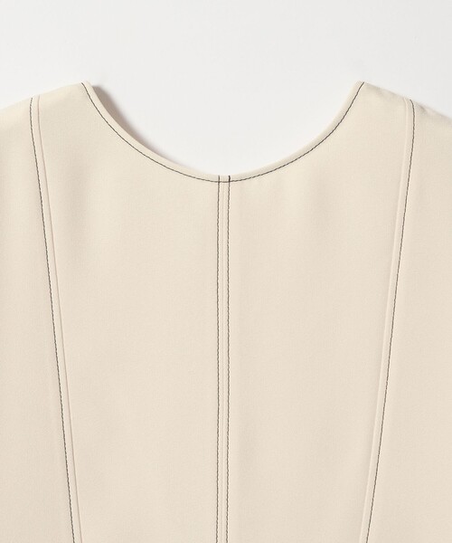 EMMEL REFINES（エメルリファインズ）の「＜EMMEL REFINES＞EM 2WAY ジップ ブラウス（シャツ/ブラウス・レディース・オフホワイト/ブラック/ライトグレー・FREE）」の15枚目の写真