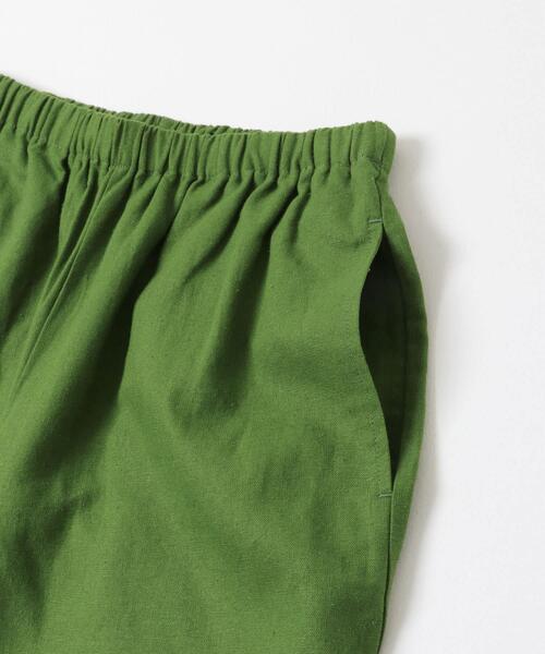 ITEMS URBANRESEARCH（アイテムズ アーバンリサーチ）の「『Sサイズあり』リネンレーヨンワイドパンツ（その他パンツ・レディース・ブラウン系その他/ライトベージュ/グリーン・MEDIUM/SMALL）」の21枚目の写真