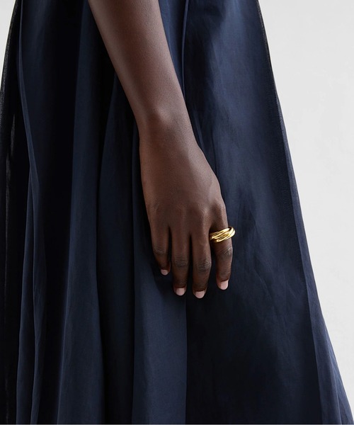 JIL SANDER（ジルサンダー）の「RING 750（リング・レディース・ゴールド/シルバー・M/S）」の4枚目の写真