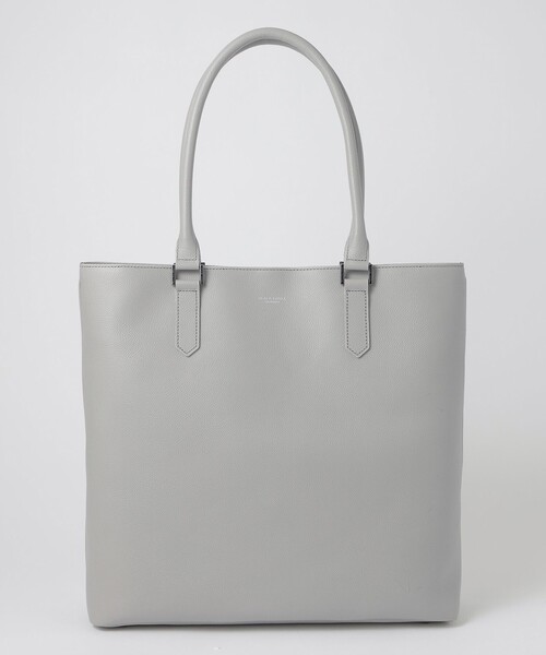BLACK LABEL CRESTBRIDGE(ブラックレーベル・クレストブリッジ)の「シュリンクレザートートバッグ(トートバッグ・メンズ・ライトグレー/ブラック・FREE)」の6枚目の写真