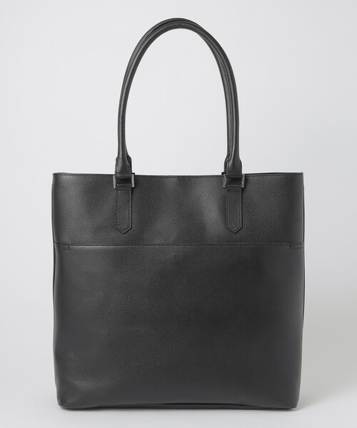 BLACK LABEL CRESTBRIDGE(ブラックレーベル・クレストブリッジ)の「シュリンクレザートートバッグ(トートバッグ・メンズ・ライトグレー/ブラック・FREE)」の7枚目の写真