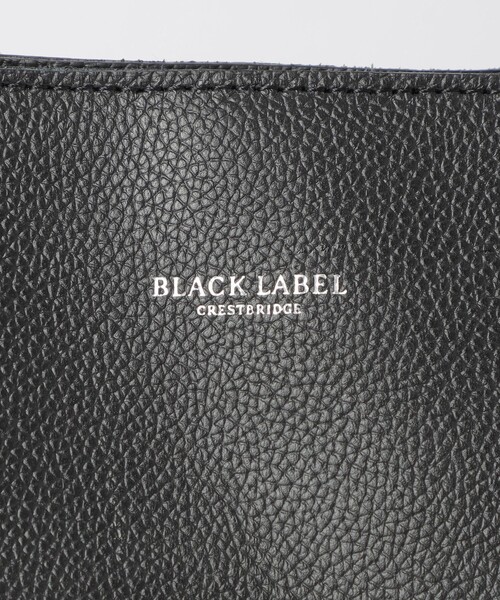 BLACK LABEL CRESTBRIDGE(ブラックレーベル・クレストブリッジ)の「シュリンクレザートートバッグ(トートバッグ・メンズ・ライトグレー/ブラック・FREE)」の9枚目の写真