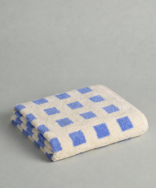 SiNCERE(シンシア)の「〈GRANN/グラン〉 FACE TOWEL /フェイスタオル(タオル・レディース・ブルー/ピンク・ONE SIZE)」の1枚目の写真