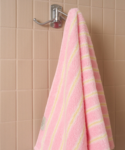 SiNCERE(シンシア)の「〈GRANN/グラン〉 FACE TOWEL /フェイスタオル(タオル・レディース・ブルー/ピンク・ONE SIZE)」の5枚目の写真