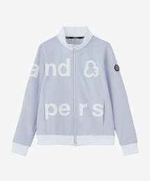 and per se（アンパスィ）の「ショットスムーザースウェットブルゾン（レディース）（スウェット）」