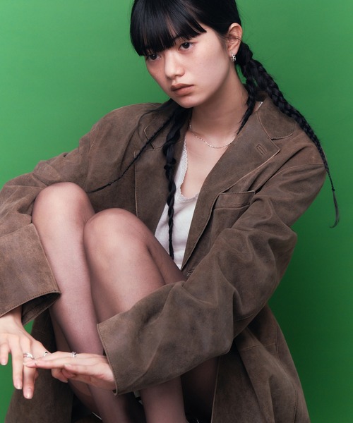 whoseA(フーシー)の「【silver925】Sway Hoop Pierce / スウェイジルコニアフープピアス(ピアス(両耳用)・レディース・クリア/ブラック・FREE)」の22枚目の写真