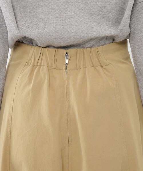 BABYLONE（バビロン）の「WASHコットンフレアスカート（スカート・レディース・ネイビー/ベージュ・フリー）」の18枚目の写真