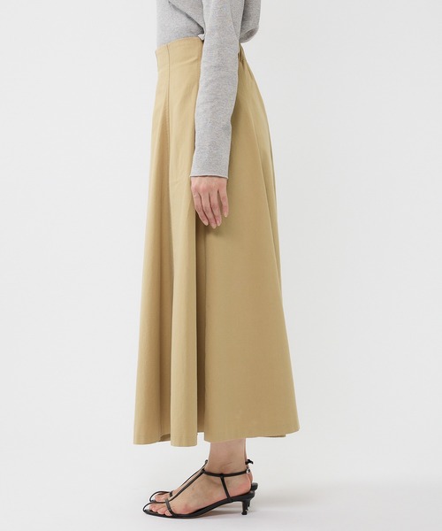 BABYLONE（バビロン）の「WASHコットンフレアスカート（スカート・レディース・ネイビー/ベージュ・フリー）」の16枚目の写真