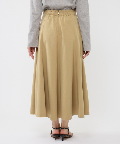 BABYLONE（バビロン）の「WASHコットンフレアスカート（スカート・レディース・ネイビー/ベージュ・フリー）」の17枚目の写真