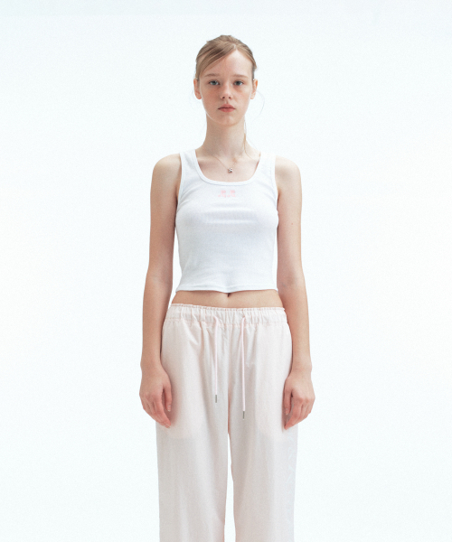 Rest&Recreation(レストアンドレクリエーション)の「SHORT TANK TOP - WHITE(Tシャツ/カットソー・レディース・その他・ONE)」の2枚目の写真