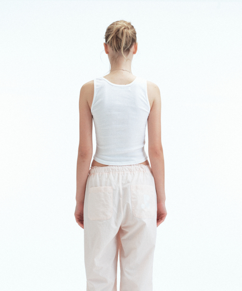 Rest&Recreation(レストアンドレクリエーション)の「SHORT TANK TOP - WHITE(Tシャツ/カットソー・レディース・その他・ONE)」の4枚目の写真