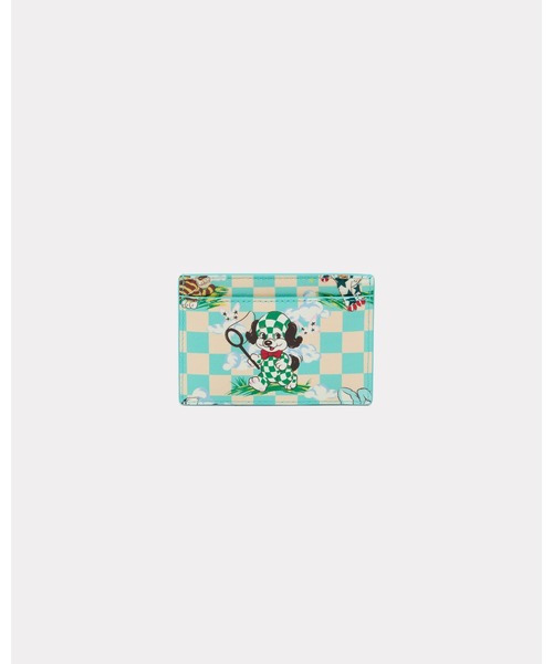 KENZO(ケンゾー)の「'KENZO Cartoon' レザー カードホルダー(その他小物・メンズ・ブルー系その他・ONE SIZE)」の1枚目の写真