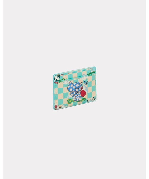 KENZO(ケンゾー)の「'KENZO Cartoon' レザー カードホルダー(その他小物・メンズ・ブルー系その他・ONE SIZE)」の2枚目の写真