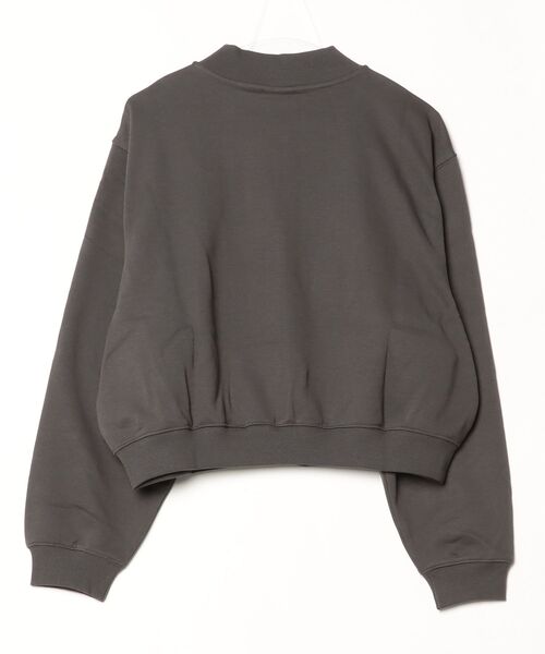 NEW BALANCE（ニューバランス）の「フレンチテリーボンバー（ブルゾン・レディース・スミクロ/サンドグレー・SMALL/MEDIUM/X-LARGE/LARGE）」の13枚目の写真