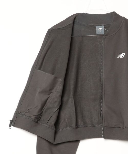 NEW BALANCE（ニューバランス）の「フレンチテリーボンバー（ブルゾン・レディース・スミクロ/サンドグレー・SMALL/MEDIUM/X-LARGE/LARGE）」の14枚目の写真