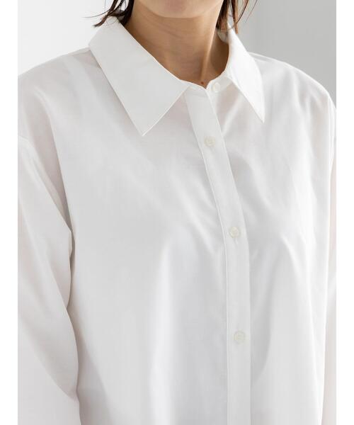 Te chichi（テチチ）の「スカラップレースヘムクロップトシャツ（シャツ/ブラウス・レディース・オフホワイト/イエロー/サックスブルー・F）」の19枚目の写真