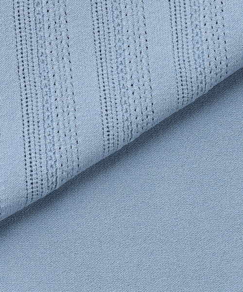 J.PRESS(ジェイプレス)の「【アンサンブル着用可】Rayon Elite Stretch クルーネック ニット(ニット/セーター・レディース・ネイビー系/ベージュ系/サックスブルー系・T13)」の20枚目の写真