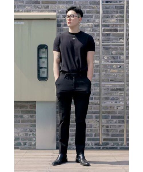 DAUSPICE(ディーオスピス)の「Basic Muscle T-Shirts Black(Tシャツ/カットソー・レディース・ブラック・1/2/0)」の7枚目の写真