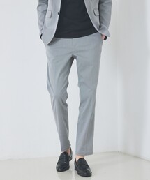 ABAHOUSE GRAY | 【セットアップ対応】COOL DRY TOUCH イージースラックス /接触冷感 /吸水速乾 /UVカット(スラックス)