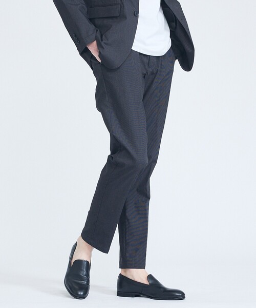 ABAHOUSE GRAY(アバハウスグレイ)の「【セットアップ対応】COOL DRY TOUCH イージースラックス /接触冷感 /吸水速乾 /UVカット(スラックス・メンズ・ベージュ/グレー/ブラック/ネイビー/ブルー・44/46/48/50)」の2枚目の写真