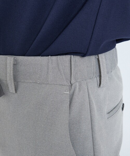 ABAHOUSE GRAY(アバハウスグレイ)の「【セットアップ対応】COOL DRY TOUCH イージースラックス /接触冷感 /吸水速乾 /UVカット(スラックス・メンズ・ベージュ/グレー/ブラック/ネイビー/ブルー・44/46/48/50)」の8枚目の写真