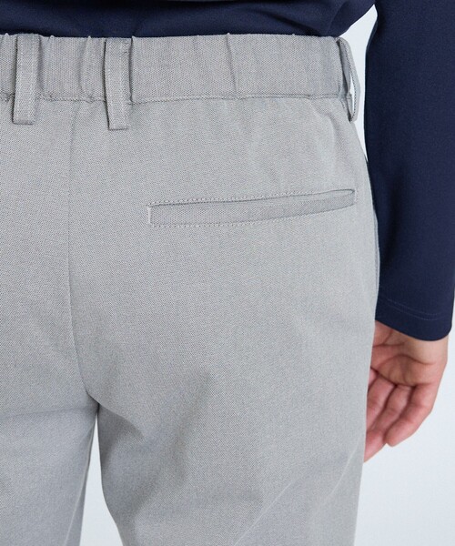 ABAHOUSE GRAY(アバハウスグレイ)の「【セットアップ対応】COOL DRY TOUCH イージースラックス /接触冷感 /吸水速乾 /UVカット(スラックス・メンズ・ベージュ/グレー/ブラック/ネイビー/ブルー・44/46/48/50)」の7枚目の写真