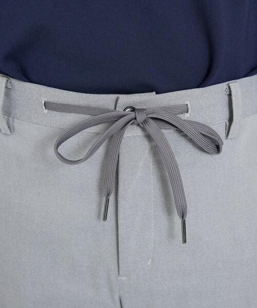 ABAHOUSE GRAY(アバハウスグレイ)の「【セットアップ対応】COOL DRY TOUCH イージースラックス /接触冷感 /吸水速乾 /UVカット(スラックス・メンズ・ベージュ/グレー/ブラック/ネイビー/ブルー・44/46/48/50)」の6枚目の写真