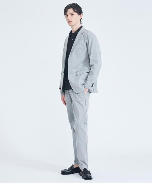 ABAHOUSE GRAY(アバハウスグレイ)の「【セットアップ対応】COOL DRY TOUCH イージースラックス /接触冷感 /吸水速乾 /UVカット(スラックス・メンズ・ベージュ/グレー/ブラック/ネイビー/ブルー・44/46/48/50)」の20枚目の写真