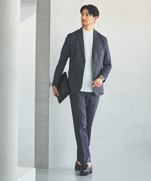 ABAHOUSE GRAY（アバハウスグレイ）の「【セットアップ対応】COOL DRY TOUCH イージースラックス /接触冷感 /吸水速乾 /UVカット（スラックス・メンズ・ベージュ/グレー/ブラック/ネイビー/ブルー・44/46/48/50）」の15枚目の写真