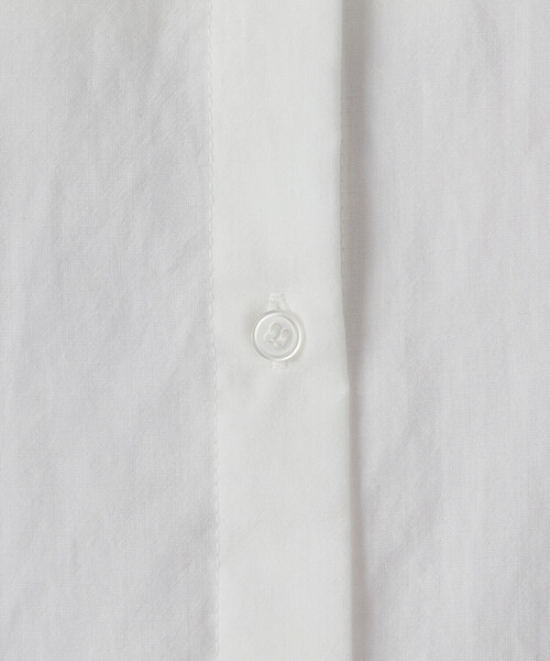 COMME CA ISM（コムサイズム）の「ポリエステルスパンブロード ベーシックシャツ（シャツ/ブラウス・レディース・サックスブルー/ホワイト・MEDIUM/LARGE）」の21枚目の写真