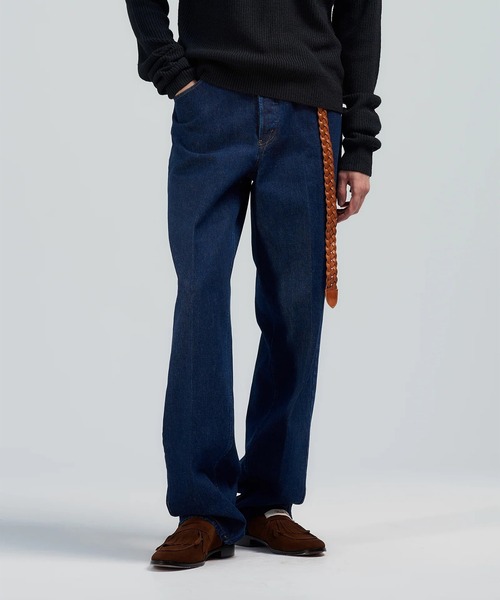 STUDIOUS（ステュディオス）の「【BED J.W. FORD/ベッドフォード】50X (regular)（デニムパンツ・メンズ・ブルー/インディゴブルー・0/1）」の2枚目の写真