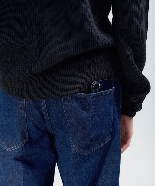 STUDIOUS（ステュディオス）の「【BED J.W. FORD/ベッドフォード】50X (regular)（デニムパンツ・メンズ・ブルー/インディゴブルー・0/1）」の3枚目の写真