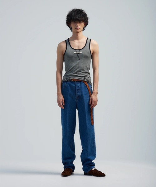 STUDIOUS（ステュディオス）の「【BED J.W. FORD/ベッドフォード】50X (regular)（デニムパンツ・メンズ・ブルー/インディゴブルー・0/1）」の4枚目の写真