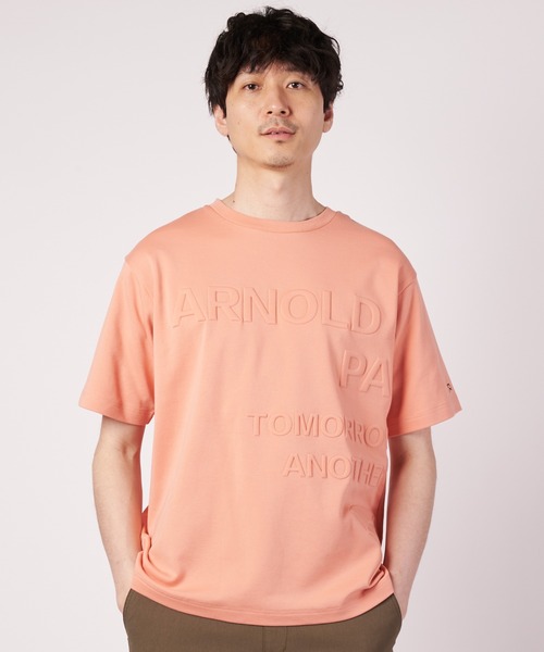 Arnold Palmer(アーノルドパーマー)の「AIR FLEX シェア エンボスロゴ Tシャツ(Tシャツ/カットソー・レディース・ダークネイビー/サーモンピンク/オフホワイト・L/M/S/XS/LL)」の15枚目の写真